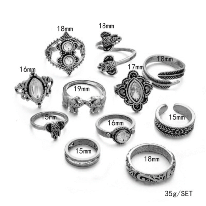 anillos para mujer juveniles