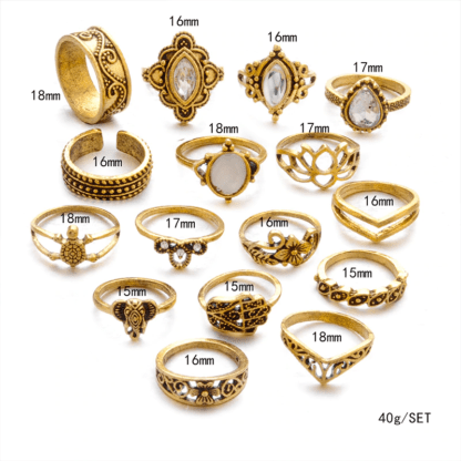 anillos para mujer modernos