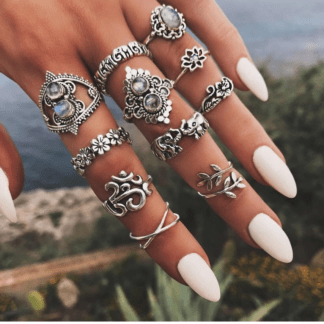 set anillos para mujer