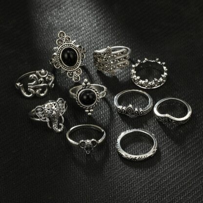 anillos bohemios para mujer